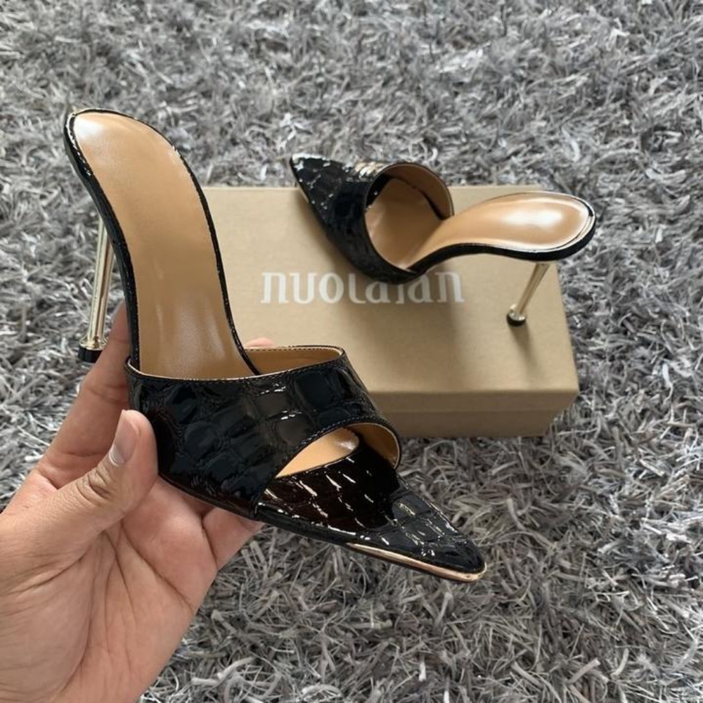 Print Point Mules - Picture 2 of 5